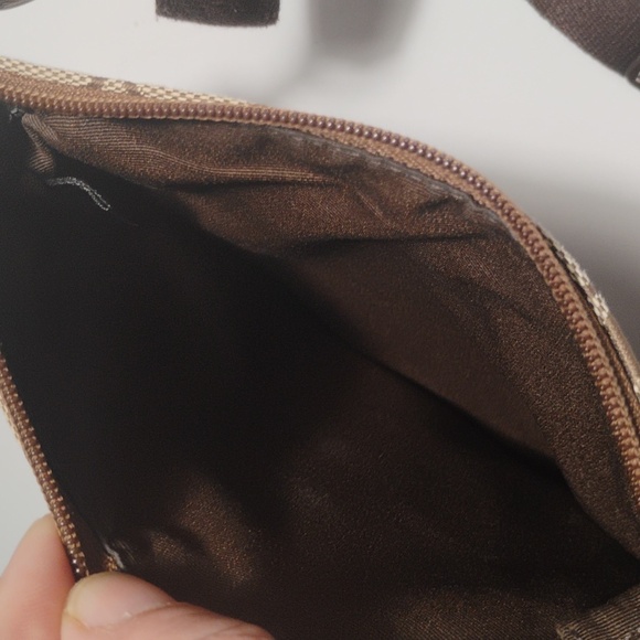 Coach Brown Signature Crossbody Bag - Picture 6 of 10